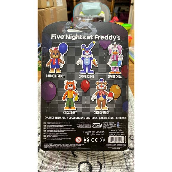 Funko:  Five Nights At Freddy's - Circus Freddy - Picture 3 of 6